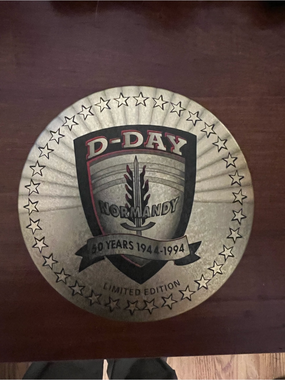 1994 Zippo D-Day Normandy 50th Anniversary Limited Edition Lighter w/ Tin